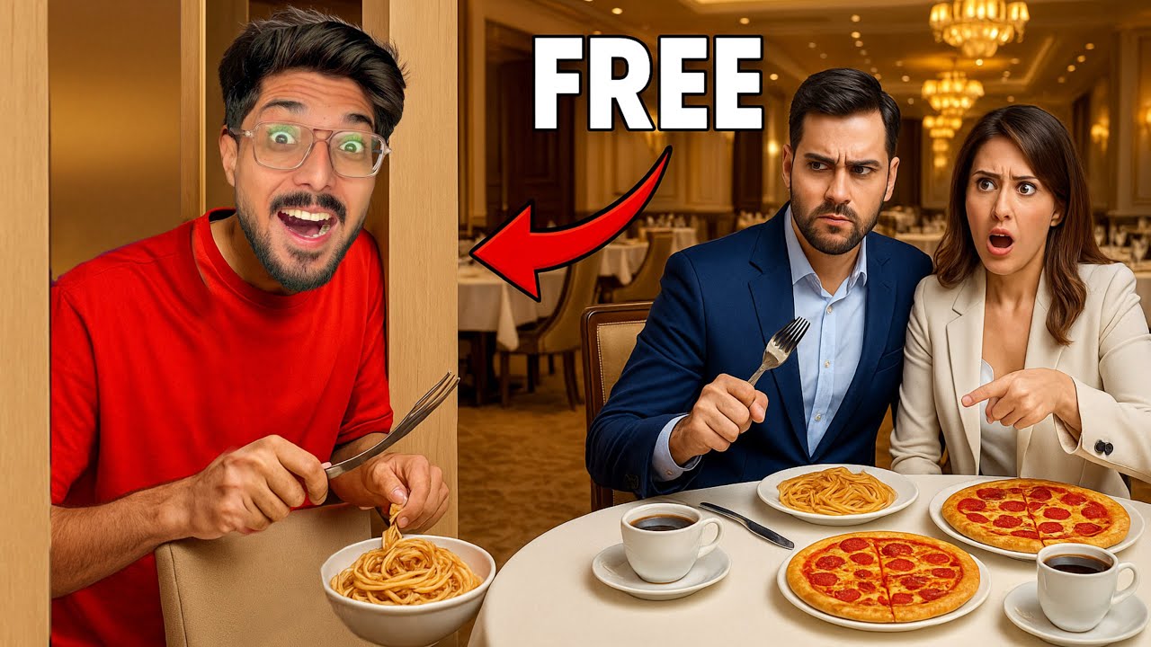 I Secretly Lived In A 5 Star Hotel For FREE ! 