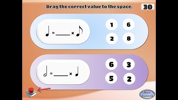 Practice music notes values for 5 min