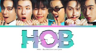PROXIE - ฮ็อบ (Hob) (Color Coded Lyrics)