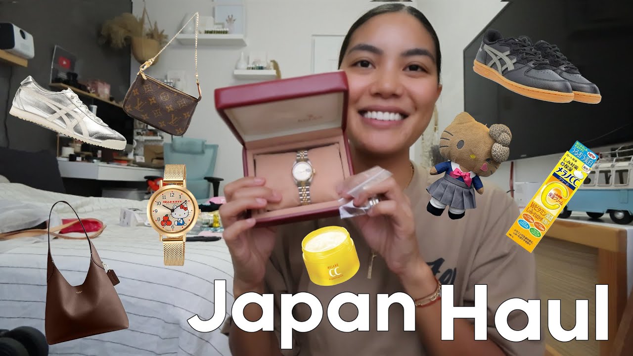 OSAKA JAPAN 2024 HAUL 🛍 | VINTAGE LUXURY, WATCHES, GIFT GATE, RINKU OUTLET FINDS 🇯🇵  (OCTOBER 2024)