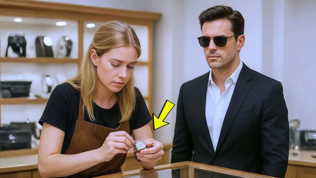 Una ragazza timida ha riparato il suo orologio rotto—ignara che lui fosse il CEO dell’intero cen