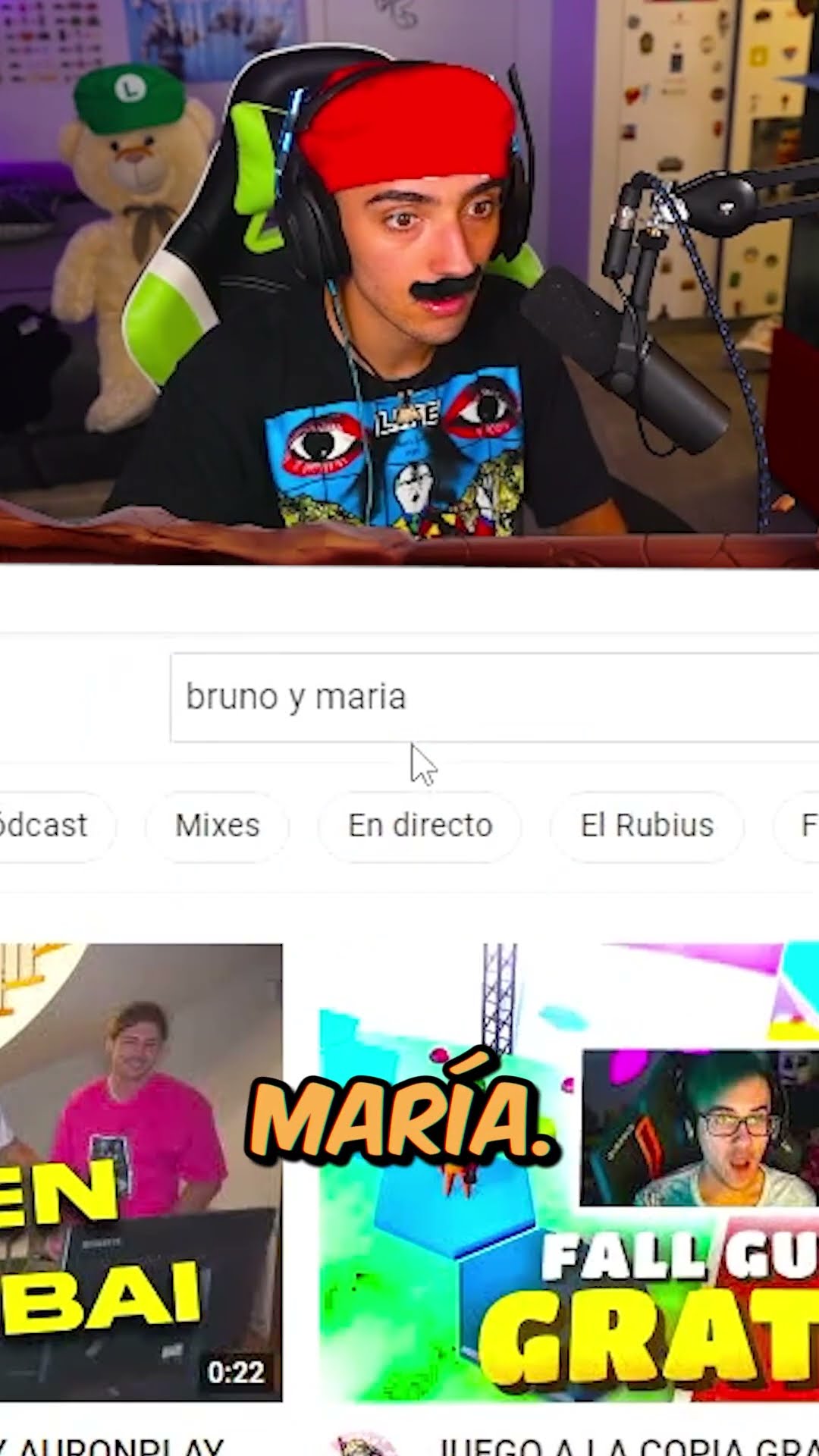 ¿Quienes son Bruno y María? #shorts