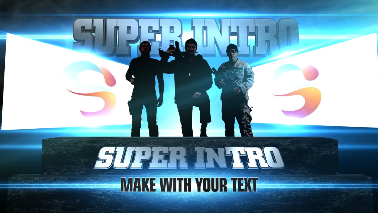 Text Intro Video 8 (Intro Sample)Boss Maker YouTube