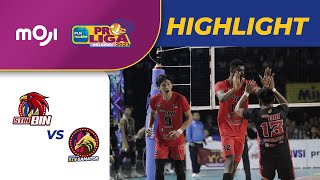 Jakarta STIN BIN VS Surabaya BIN Samator (3-0) | Highlight GRAND FINAL PLN Mobile Proliga 2023