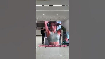 Very flexible folding LED poster screen  #ledscreen #leddisplay #ledposter #digitalsignage