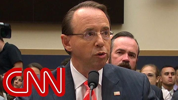 Watch lawmakers grill Rosenstein at hearing