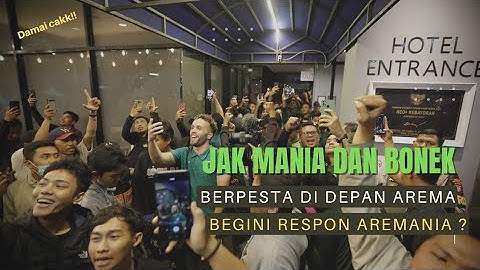JAK MANIA KAWAL BUS PEMAIN PERSEBAYA DI DEPAN TIM AREMA🔥| BEGINI RESPON BONEK MANIA??