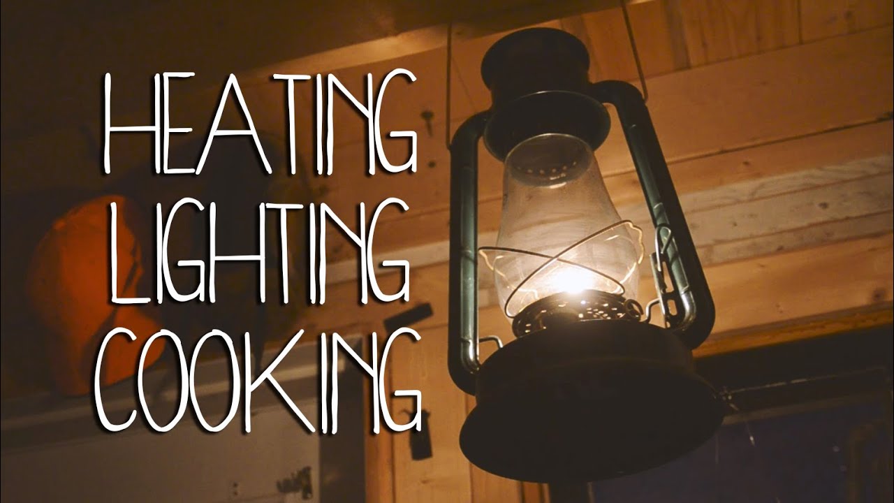 Off grid heating halfnipod