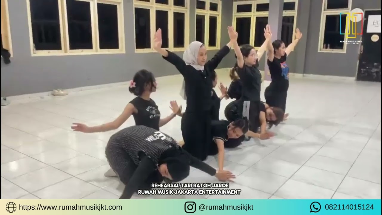 REHEARSAL TARI RATOH JAROE