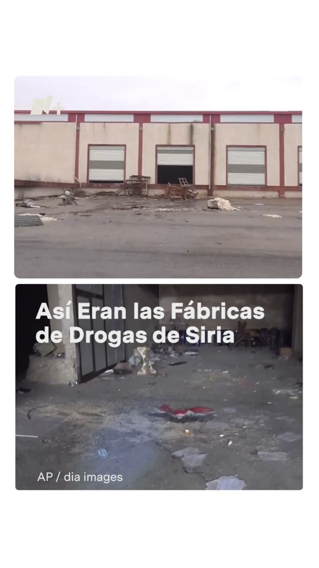Así eran las fábricas de drogas de Siria - N+ #Shorts