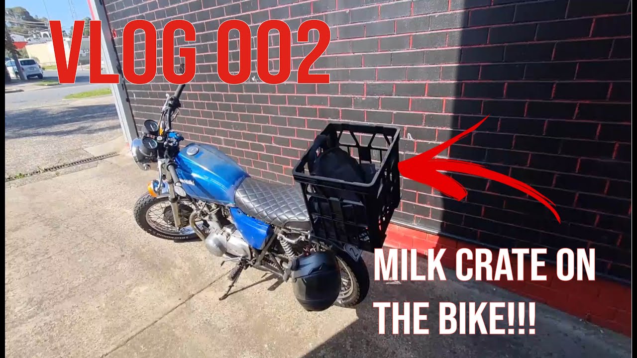 VLOG 002 Grocery Shopping on my Motorcycle and my first day at the