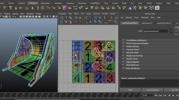 UV Mapping in Maya Part 4 of 5 - Mirroring the UV Map