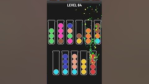 Ball Sort Puzzle Level-64 Walkthrough #Funbraingames || SGA
