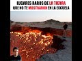 4 LUGARES RAROS EN LA TIERRA