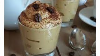 #crema_di_caffe’#كريمة_القهوة#بالماء البارد و بثلاث مكونات _فقط#