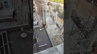 Column casting work