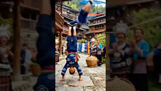 Ethnic Minority Style, Difficult Action, Ethnic Style, Street , Boo Absurd Vision 🚀 P284 Resimi