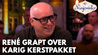 René grapt na kritiek op karig kerstpakket Bijenkorf: 'Het is ook nooit goed hè' | DE ORANJEWINTER