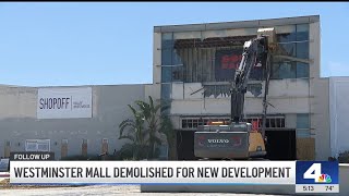 Abandoned Westminster mall demolished before new development