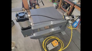 Pneumatic Dimpler C Frame