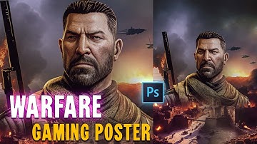 Create Stunning Warfare Gaming Poster-Photoshop Tutorial: A Step-by-Step Guide