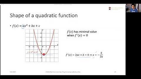 CS596 Machine Learning: Linear regression - Minimizing the cost function, normal equation solution
