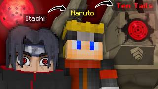 Naruto Minecraft but I BECOME Anything I Kill