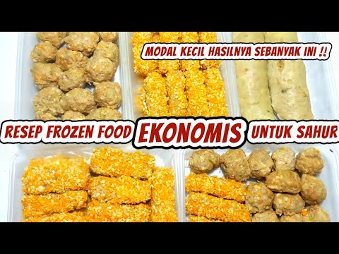 Menu Menu Sahur Simple Praktis‼️Stok Makanan Frozen food dikulkas Sederhana, Enak, Mudah dan Ekonomis Yang Sedap