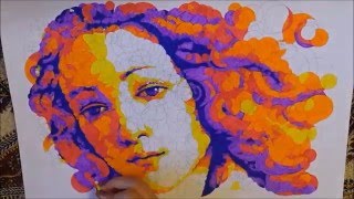Querkles Masterpieces (The Birth Of Venus)
