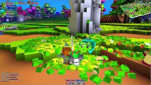 Cube World Warrior Gameplay