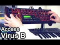 Access Virus B synthesizer - Ambient chillout arpeggiator demo