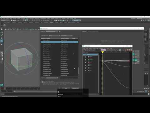 Overview of the hotkey editor in Maya - The Basics