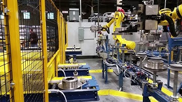 Nutro Inc Robotic Load/ Unload Brake Rotor System