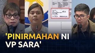 VP Sara signed vouchers to use DepEd confi funds: witness | DZMM (04 August 2026) VP Sara signed vouchers to use DepEd confi funds: witness | DZMM (04 August 2026)