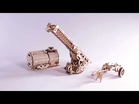 Ugears: Trucks series with additions