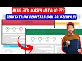 Solusi Info GTK Belum Valid | Terbaru - Mudah
