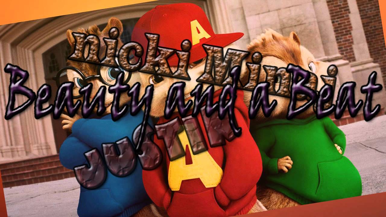 Beauty and a beat - Justin Bieber ft. Nicki Minaj - Chipmunks cover.avi