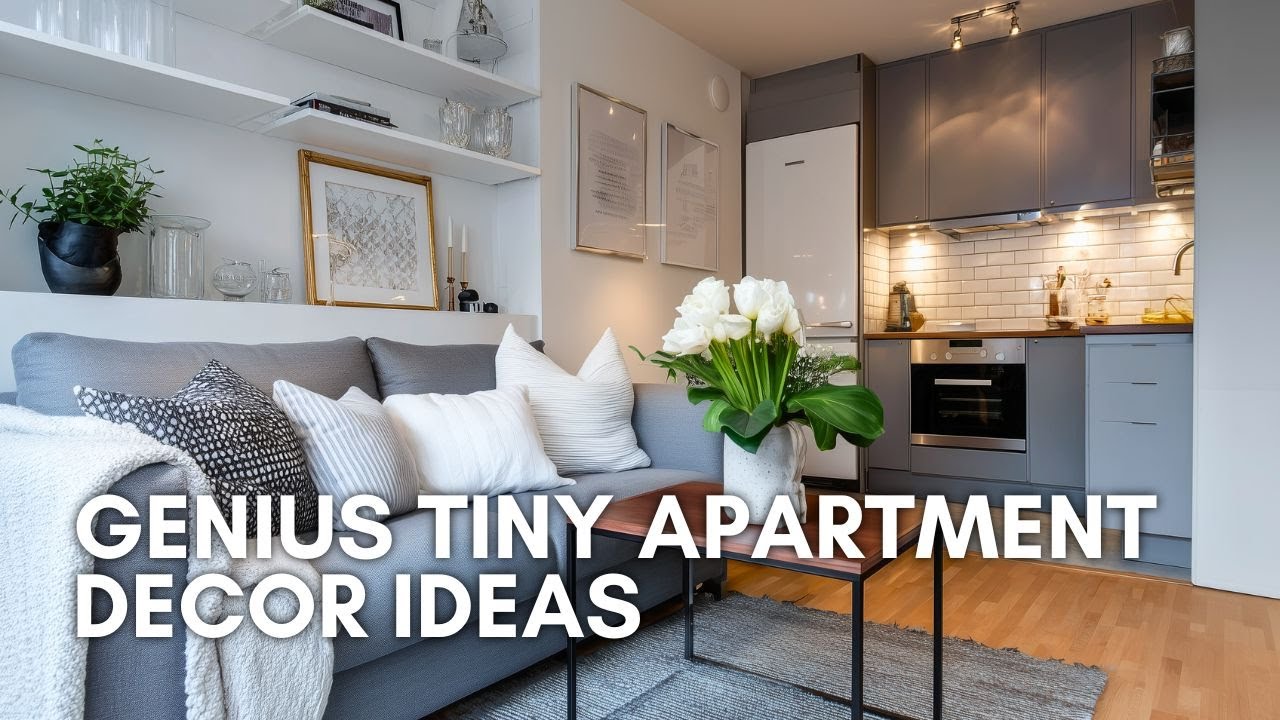 Small Space Living: Genius Tiny Apartment Decor Ideas to Maximize Every ...