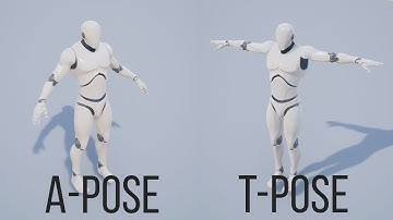 A-Pose to T-Pose in UE4