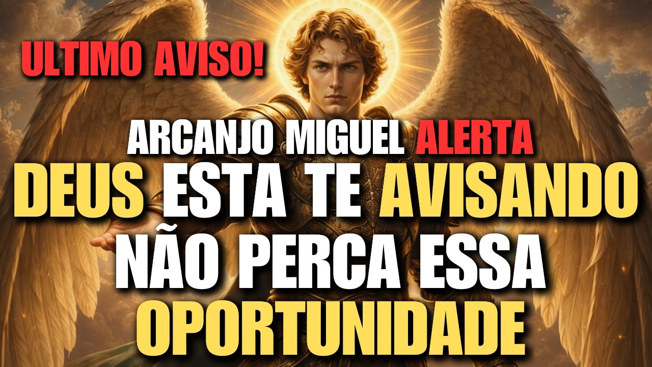 AGORA! Arcanjo Miguel Diz: Deus FALA Com Você - Não Perca Isso!