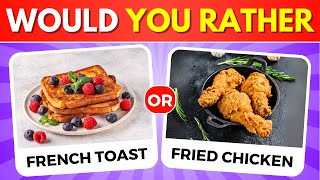 Would You Rather... Breakfast vs Dinner 🥐🍔 Mind Joggers Quiz