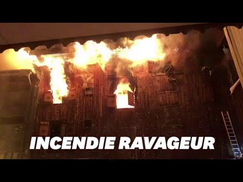 À Courchevel, les images de l'incendie meurtrier