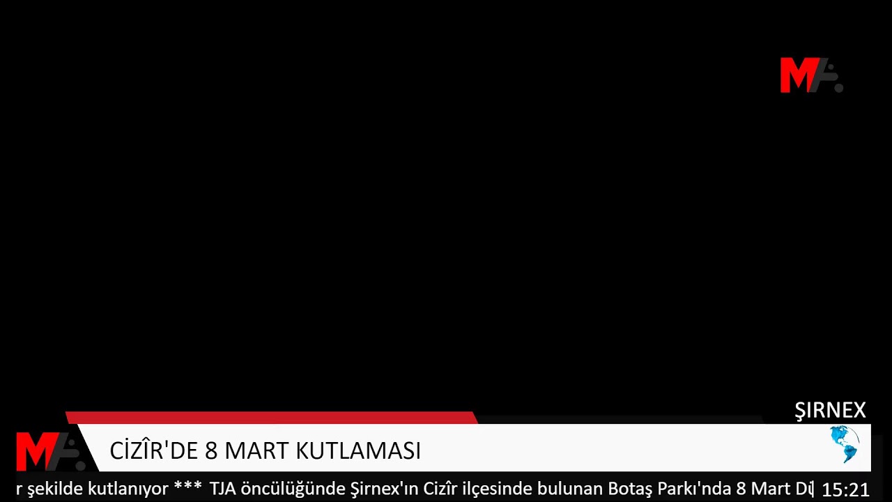 CİZÎR'DE 8 MART KUTLAMASI