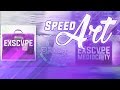 ESXCVPE - Banner and Profile Picture SPEED ART | Channel Art for EXSCVPE
