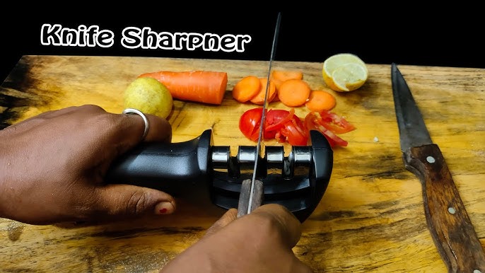 Knife Sharpener Suction Cup Whetstone Knives Sharpener Professional Knife  Sharpening Grinding Stone Tungsten Afilador De Cuchillo Kitchen Tool Black