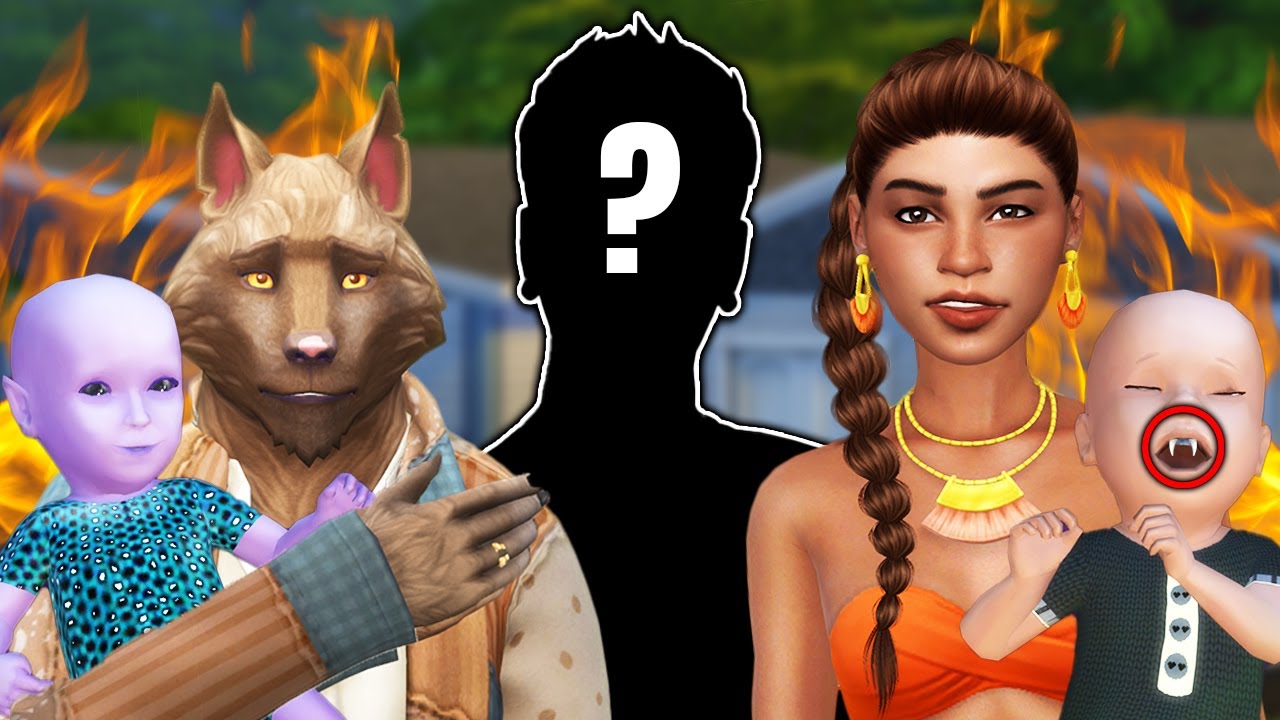 Ich zwinge ALLE OKKULTEN SIMS  in EINEM HAUS zu leben! 😳💀🍼 Die Sims 4 Deutsch