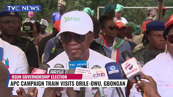 VIDEO: Gov Oyetola Says He Will Visit All LGs in Osun Ahead of the State's Governorship Election