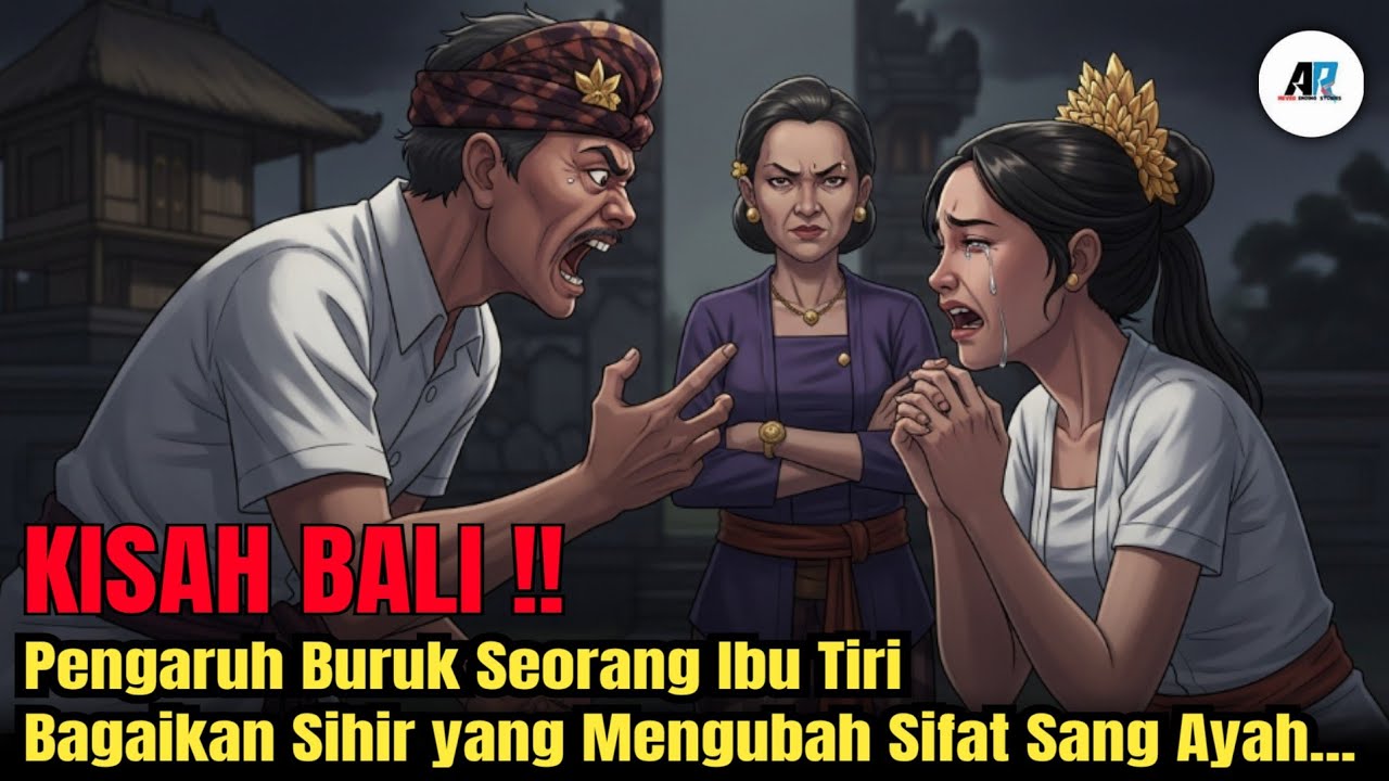 KISAH BALI 🔴 PENGARUH BURUK SEORANG IBU TIRI, BAGAIKAN SIHIR YANG MENGUBAH SIFAT SANG AYAH