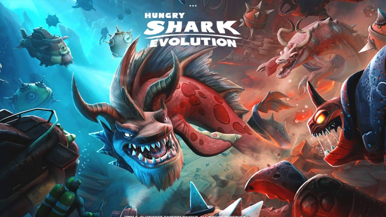 HUNGRY SHARK EVOLUTION | GAMEPLAY | ANDROID MOBILE GAME | GURU GAMES | @guru-games-007 