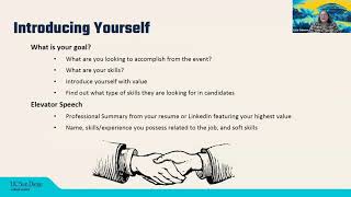 S-STEM Scholars Community Workshop: Honing Your Networking Skills for Professional Events